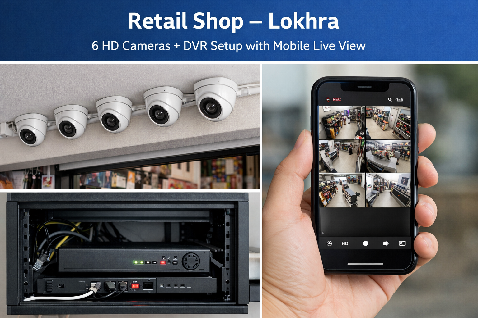 Retail CCTV Installation