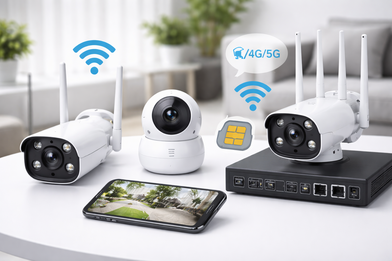 Wi-Fi & GSM camera Solution
